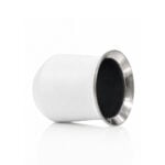 Matero Acero Inoxidable Termico - Color Blanco (10x7cm aprox) - Imagen 4