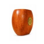 Mate Algarrobo Ovalado Dije Sol (9x7cm aprox) - Imagen 2