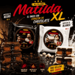 Alfajor Matilda XL Chocolate Blanco Premium Y Dulce De Leche 85gr (Pack x6un) 510gr - Imagen 2